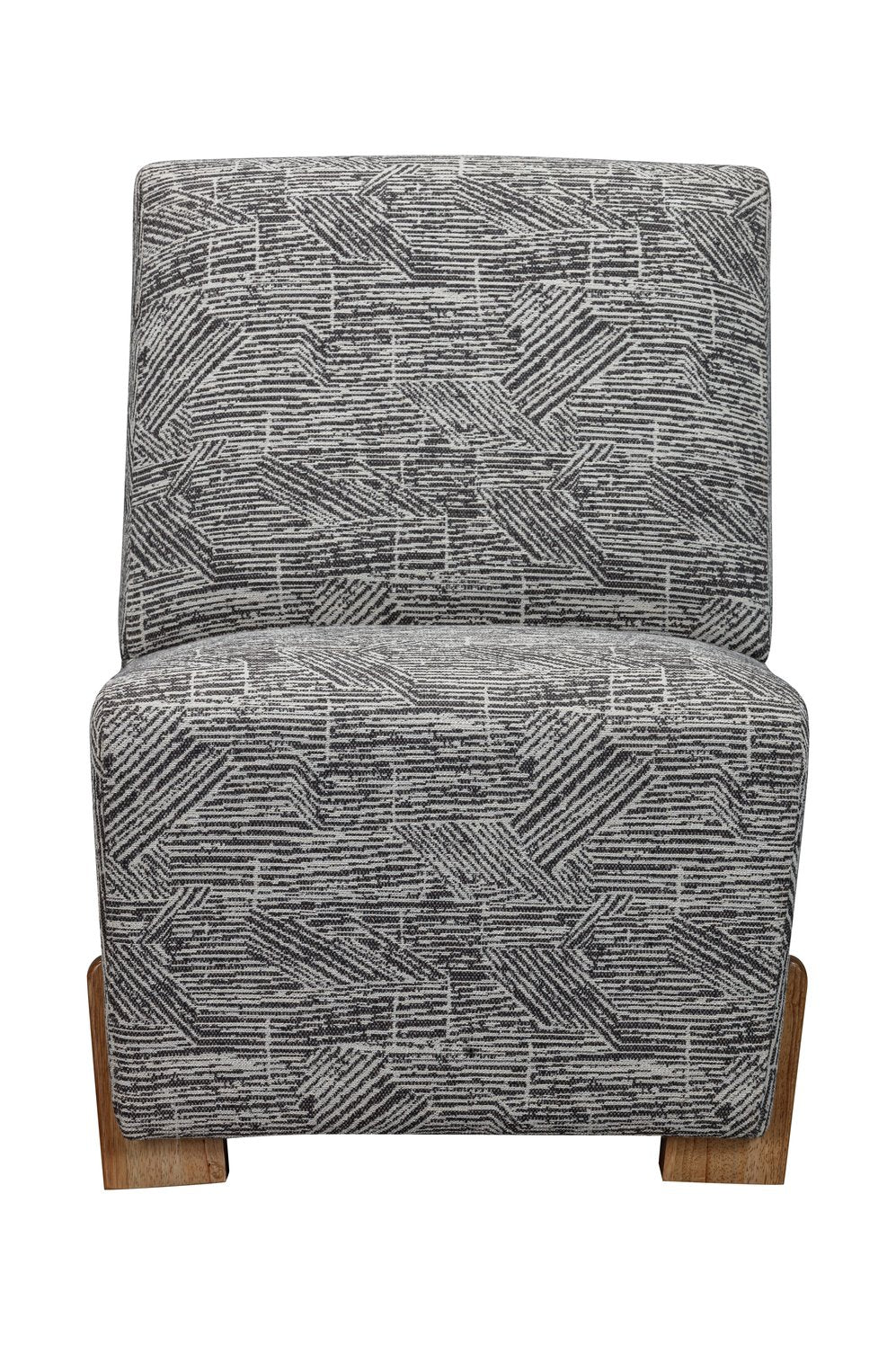 Basset Mirror Jasper Bold Zebra Print Chair - Modern Elegance With Durable Fabric & Sturdy Mango Wood Legs Black Mango,Fabric 7585-lr-805