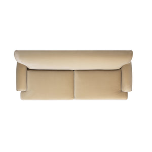 English Elm Jennifer Taylor Home - Alana 88" Lawson Two-Cushion Tightback Sofa in French Performance Velvet with Removable Zippered Covers Brown B2719P238318