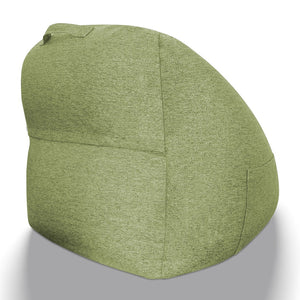 JLA Home Main Street - Cloud ergonomic couch with inflatable, water-resistant fabric, ergonomic support, pump included for easy portability and pet-friendly durability Olive Green OLX106-0002