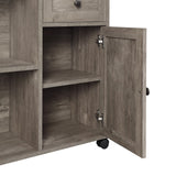 OSP Home Furnishings Waverly Workstation Scottish Alder