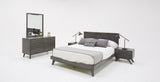 VIG Furniture California King Nova Domus Soria Modern Grey Wash Bed VGMABR-32-BED-GRY-CK