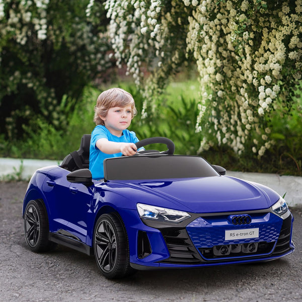 English Elm Aosom Licensed Audi 12v Electric Ride on Toy Car with Remote Suspension and Lights W2225P229544