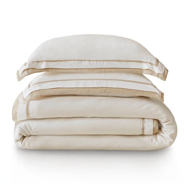 English Elm 3-Piece Queen Coverlet Set Matelassé Elegance with Two Shams — Soft Polyester-Rayon Texture, Durable Comfort Beige+White 6.15 L x 14.37 W x 12.6 H B035P381309