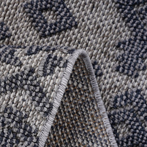 English Elm Loom & Luxe 2X8 Traditional Area Rug In White/Gray - Stylish, Durable, Kid & Pet Friendly Design B335P289615