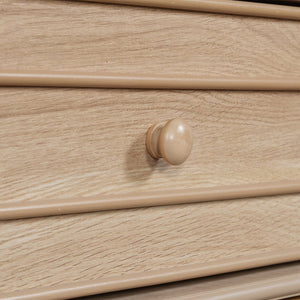 English Elm "30'' 30 Inch Freestanding Bathroom Vanity Solid Pine Cabinet Ceramic Sink Soft Close Storage N725P375498T