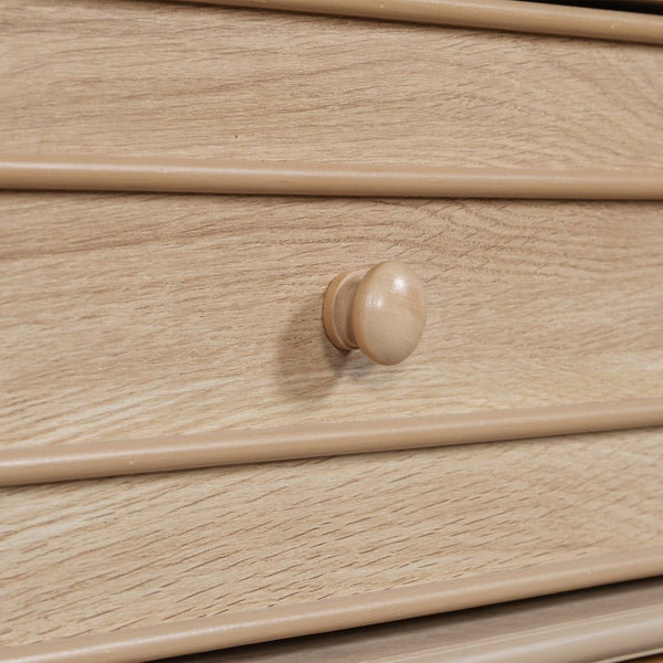 English Elm "30'' 30 Inch Freestanding Bathroom Vanity Solid Pine Cabinet Ceramic Sink Soft Close Storage N725P375498T