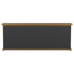 English Elm Allende Pine Sideboard with Four Raised Panel Doors for Farmhouse Dining Rooms B062P441297