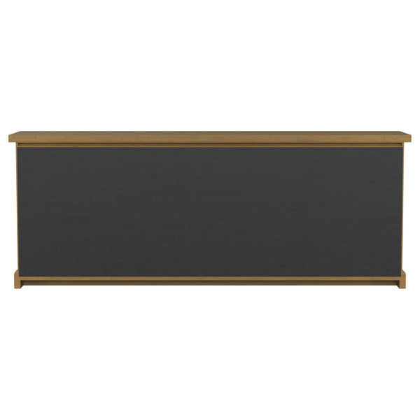 English Elm Allende Pine Sideboard with Four Raised Panel Doors for Farmhouse Dining Rooms B062P441297