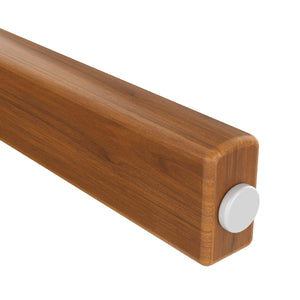 English Elm 5-Piece Counter Height Dining Set with Faux Marble Top and Upholstered Seats, Mid-Century Pub Charm Brown+Gray N752S000017D