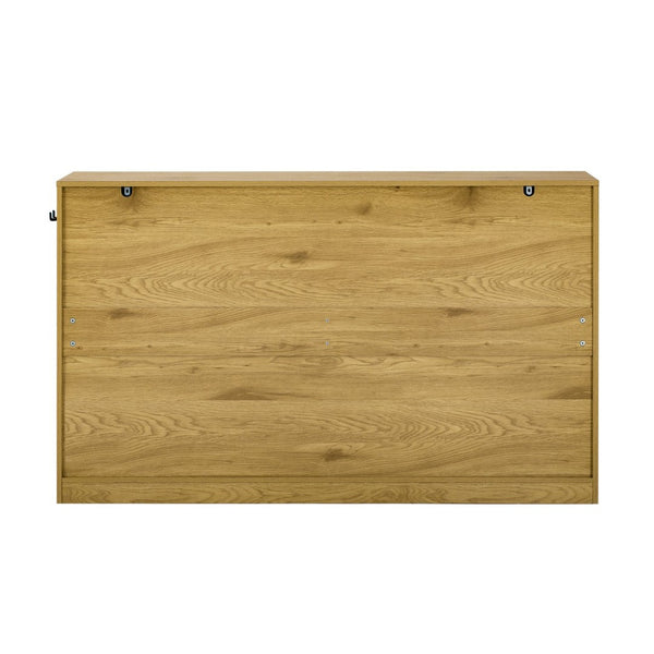 English Elm U-Style Farmhouse Sideboard With 3 Drawers & 4 Doors – Stylish Storage Buffet For Every Room! N711P345213O-GIGA