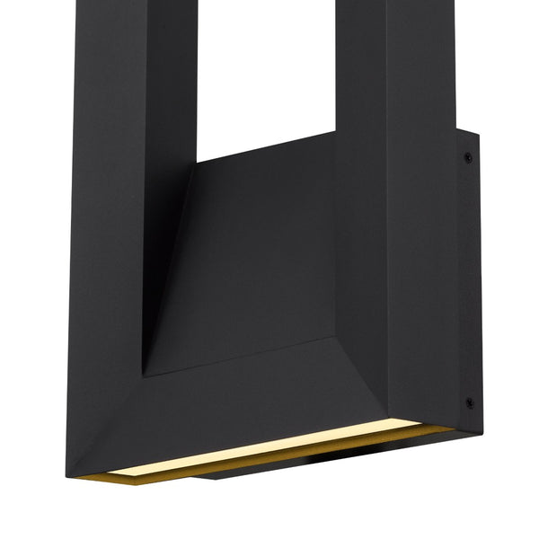 English Elm 16 Inch Led Wall Sconce Etched Glass Dimmable Bathroom Hallway Living Room Light B370P416463
