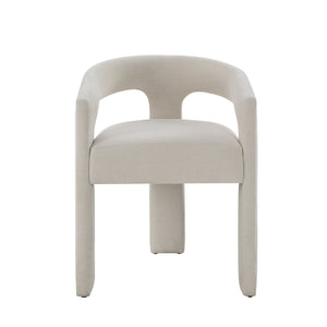 English Elm Gamarya Upholstered Chenille Side Chair Set of 2 – Modern Comfort, Plywood Frame, 220lb Capacity White 38 L x 25 W x 25 H B2726P285868