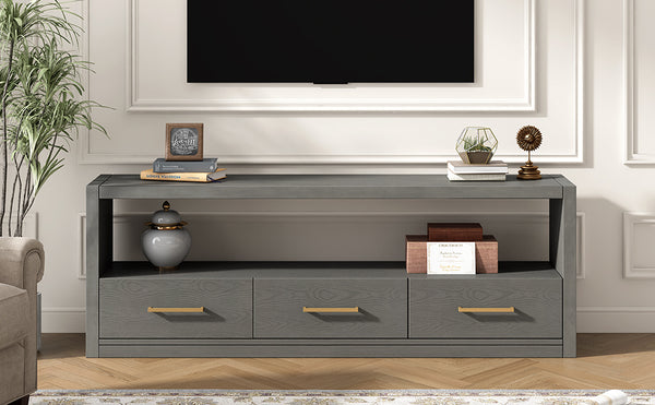 English Elm Christopher Knight Home® - Mirod Stylish Tv Stand: Classic Minimalist Console With 3 Storage Drawers, Perfect For Any Space N760P251944E