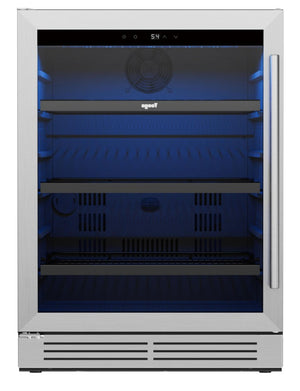 32 Inch Stainless Steel Single Zone Beverage Cooler for Kitchen Bar and Entertaining