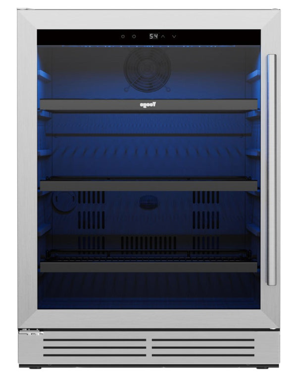 32 Inch Stainless Steel Single Zone Beverage Cooler for Kitchen Bar and Entertaining