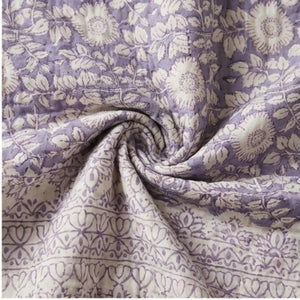 108 Inch Floral Cotton Comforter Oversized Botanical Luxurious Bedroom Bedding Statement