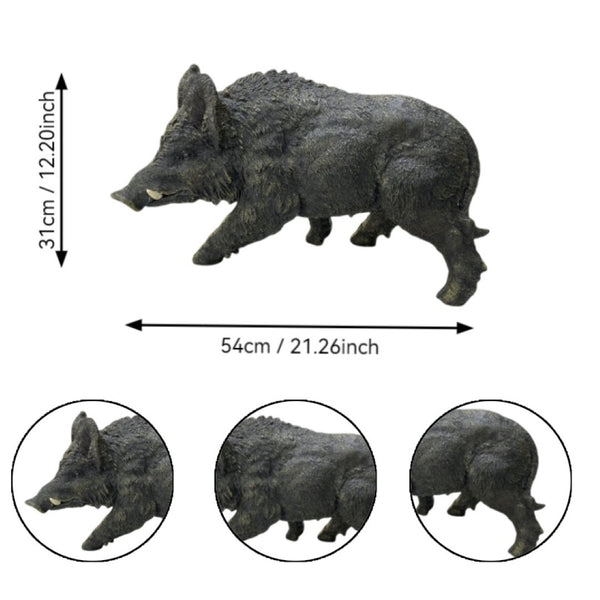 English Elm 21.3" Resin Tortoise Garden Sculpture Lifelike Shell Detail Weatherproof Patio Lawn Decor W5709P462779