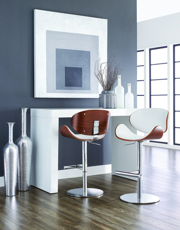 Sunpan ARCH Console Table - Sleek High Gloss White Design for Modern Spaces, Perfect for Entryways & Hallways 89586