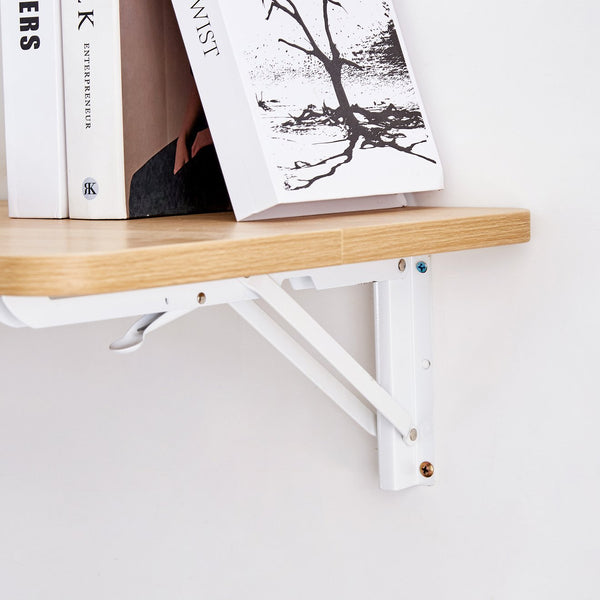 English Elm Laundry Wall Mounted Folding Table – Space-Saving Design, Perfect For Home Office, Kitchen & More! W3226P278937
