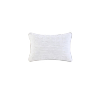 English Elm King/Cal King 4-Piece Cotton Seersucker Duvet Set - Lightweight Textured White Stripe, Machine Washable Elegance B035129171