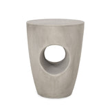 Christopher Knight Home® - Noble House - Sirius Outdoor Contemporary Lightweight Concrete Accent Side Table