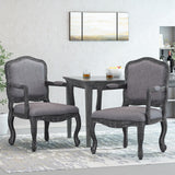 Christopher Knight Home® - Noble House - Andrea French Country Wood Upholstered Dining Armchair - Set of 2