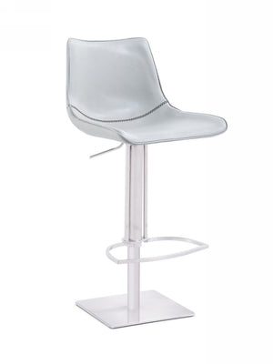 VIG Furniture Modrest Manning - Modern White Bar Stool  VGHR5362GB