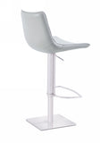 VIG Furniture Modrest Manning - Modern White Bar Stool  VGHR5362GB