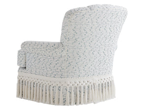 Lexington Kempton Swivel Chair - Modern Traditional Design With Bold Colors, Tufted Back, And Ultra Comfort   7627-11sw-40