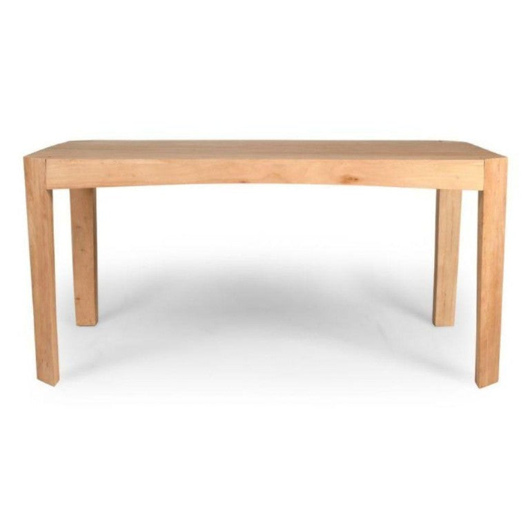 HomeRoots 63 Inch Solid Wood Dining Table Seats Six for Modern Farmhouse Kitchen Centerpiece Oak 39.4" D 762845