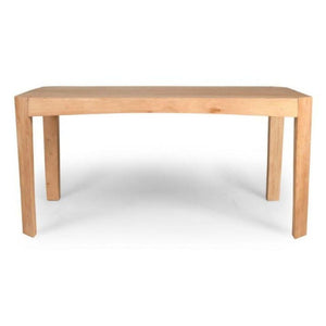 HomeRoots 63 Inch Solid Wood Dining Table Seats Six for Modern Farmhouse Kitchen Centerpiece Oak 39.4" D 762845