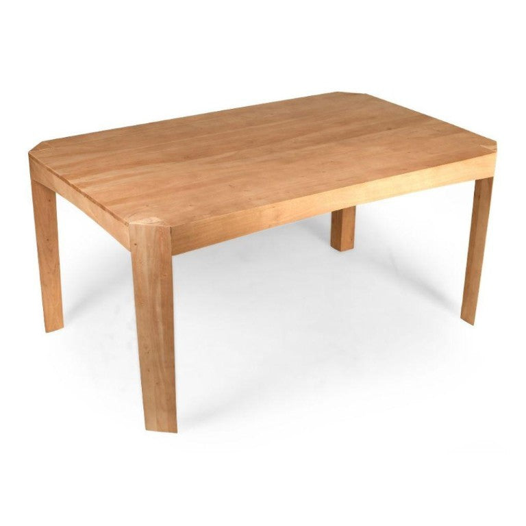 HomeRoots 63 Inch Solid Wood Dining Table Seats Six for Modern Farmhouse Kitchen Centerpiece Oak 39.4" D 762845