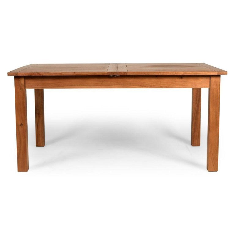 HomeRoots 79 Inch Solid Wood Butterfly Leaf Extendable Dining Table for Large Family Gatherings Walnut 762852