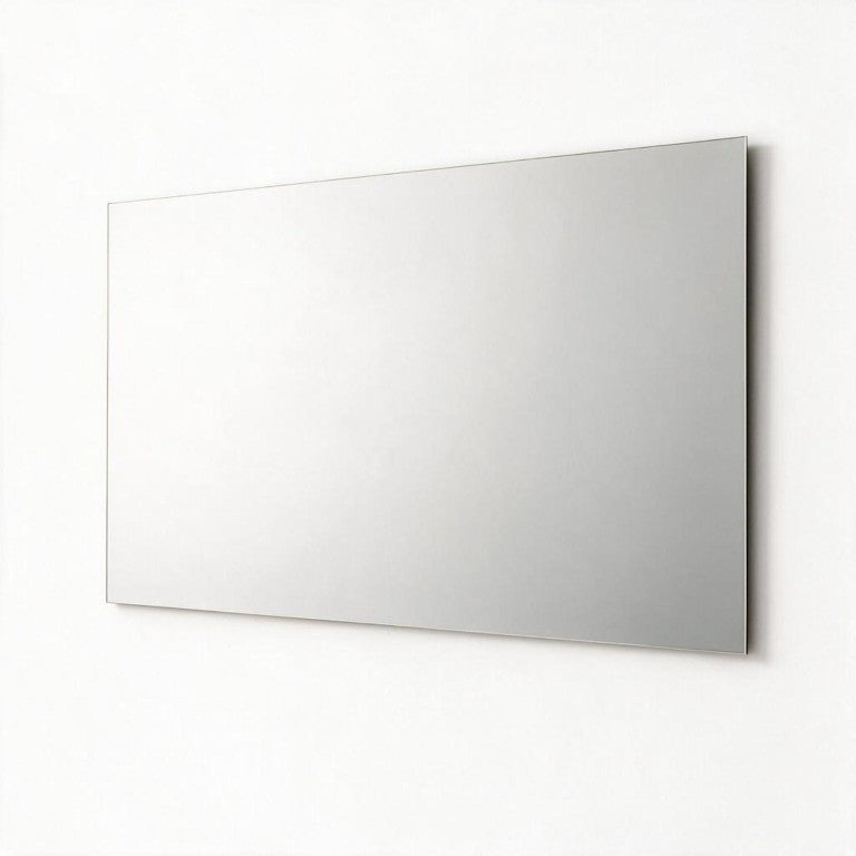 HomeRoots 36 Inch Frameless Full Length Wall Mirror Sleek Borderless Design for Modern Bedroom 762923