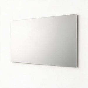 HomeRoots 36 Inch Frameless Full Length Wall Mirror Sleek Borderless Design for Modern Bedroom 762923