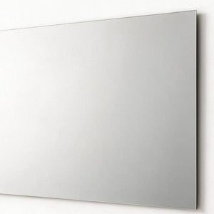 36 Inch Frameless Full Length Wall Mirror Sleek Borderless Design for Modern Bedroom