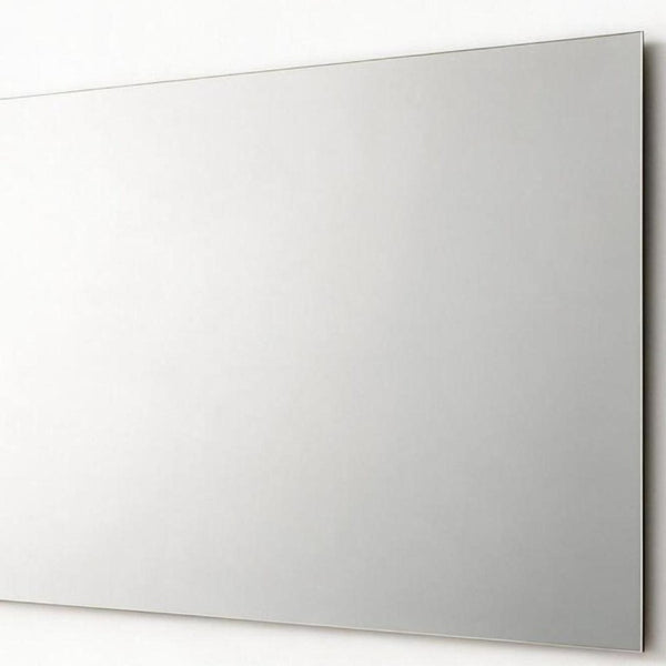 36 Inch Frameless Full Length Wall Mirror Sleek Borderless Design for Modern Bedroom