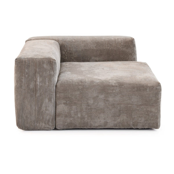 English Elm Pixel Modern Modular Sofa – Versatile L-Shaped 4-Seater Corduroy Comfort For Family Spaces B341S00025-GIGA