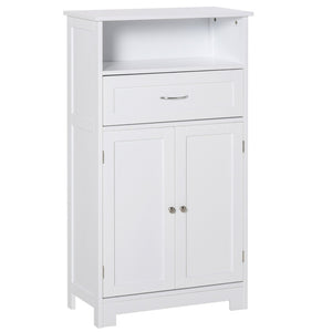 English Elm Modern Freestanding Bathroom Storage Cabinet with Drawer Open Shelf and Enclosed Space T3971P388099