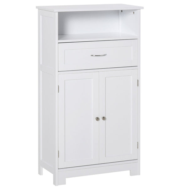 English Elm Modern Freestanding Bathroom Storage Cabinet with Drawer Open Shelf and Enclosed Space T3971P388099
