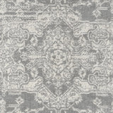 Asher Traditional 100% PP Frise Distressed Medallion Woven Area Rug