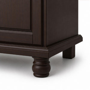 74 Inch Solid Wood Four Door Combo Dresser for Spacious and Organized Bedroom Storage