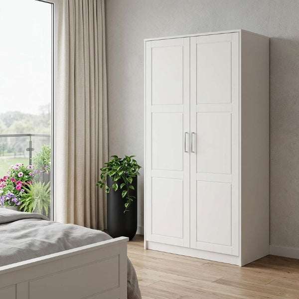 72 Inch Solid Wood Combo Dresser with Dual Doors for Elegant Spacious Bedroom Storage