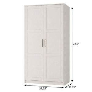 72 Inch Solid Wood Combo Dresser with Dual Doors for Elegant Spacious Bedroom Storage