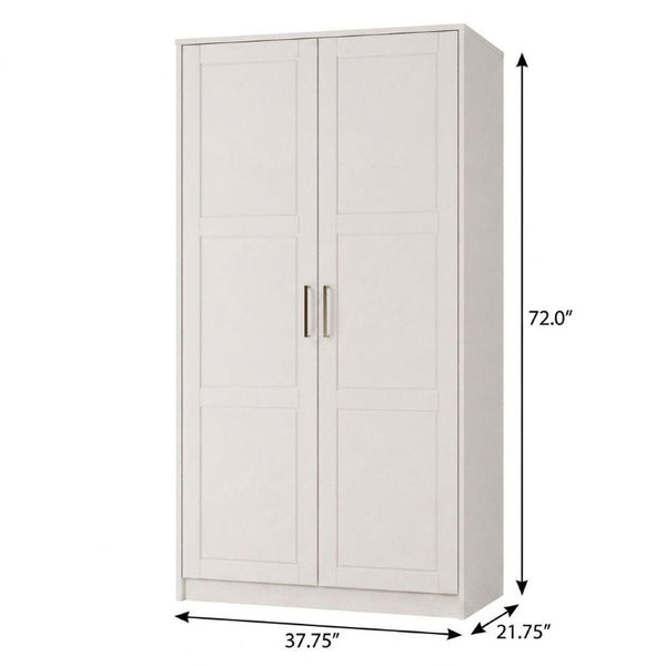 72 Inch Solid Wood Combo Dresser with Dual Doors for Elegant Spacious Bedroom Storage