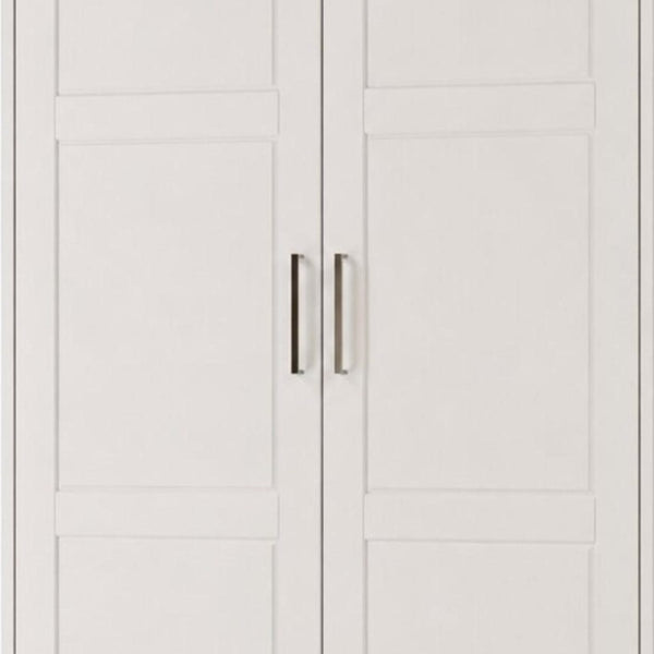 72 Inch Solid Wood Combo Dresser with Dual Doors for Elegant Spacious Bedroom Storage