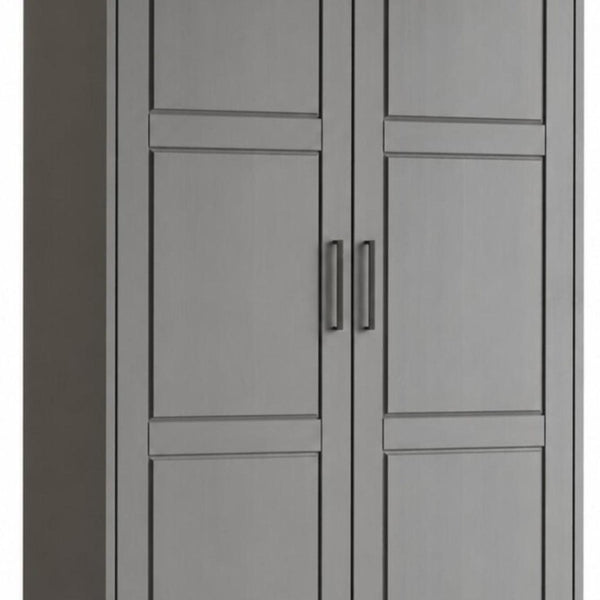 72 Inch Solid Wood Combo Dresser with Dual Doors for Elegant Spacious Bedroom Storage