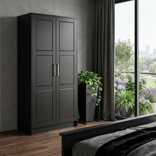72 Inch Solid Wood Combo Dresser with Dual Doors for Elegant Spacious Bedroom Storage