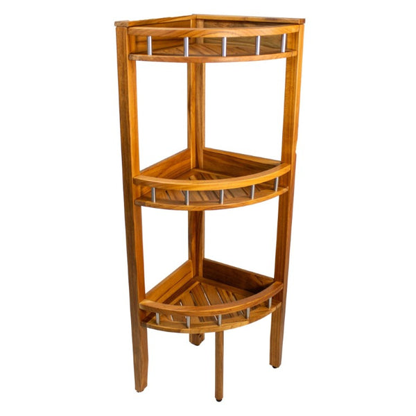 I Need to Create a Common Title for Solid Wood Bathroom Shelves That: