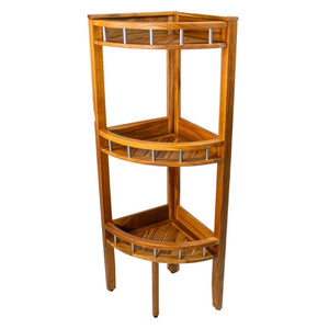 I Need to Create a Common Title for Solid Wood Bathroom Shelves That: